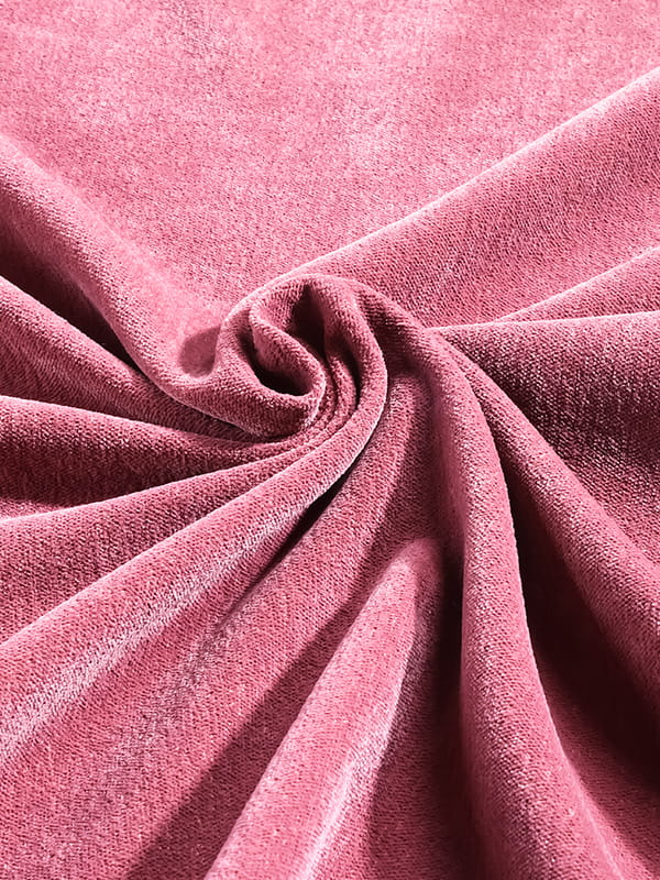 Düz Yumuşak Geri Dönüştürülmüş Polyester Şönil Kumaş